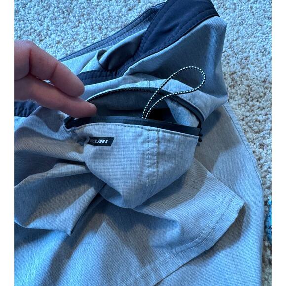 RIPCURL Mirage size 34/9 Mens, swim/bathing suit/trunks, gray, lightweight - Picture 3 of 8